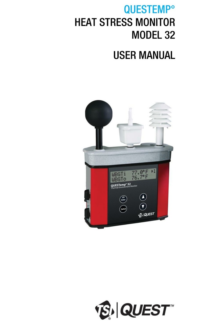 TSI Instruments QUESTemp 32 User manual