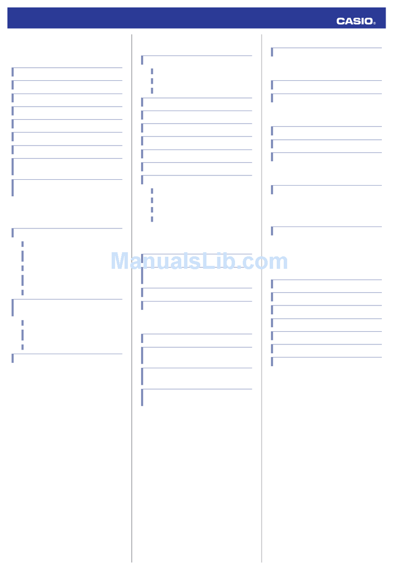Casio 5502 User manual