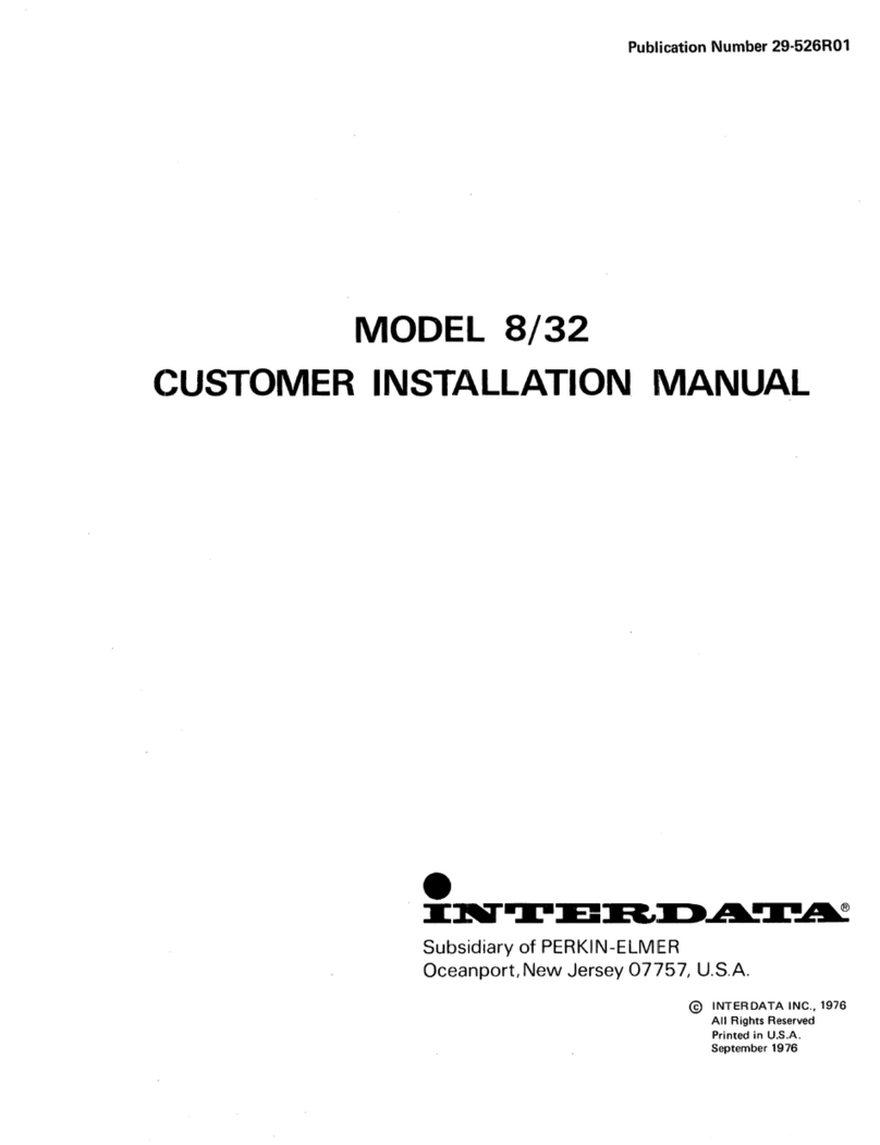 Interdata 8/32 installation manual