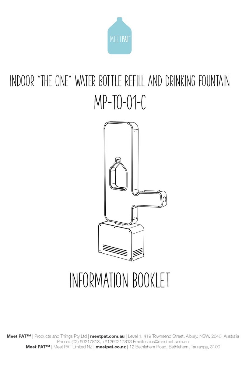 Meet PAT The One MP-TO-01-C Installation and operation manual