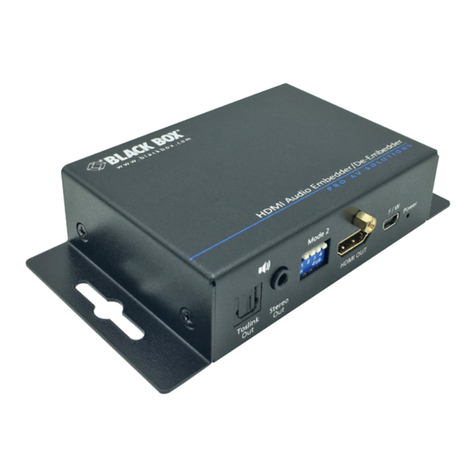 Black Box EMEX-HDMI -R2 User manual Black Box EMEX-HDMI -R2 User manual