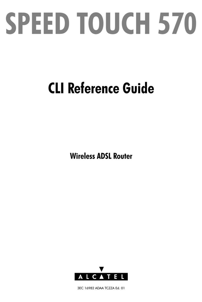 Alcatel SPEED TOUCH 570 Instruction Manual