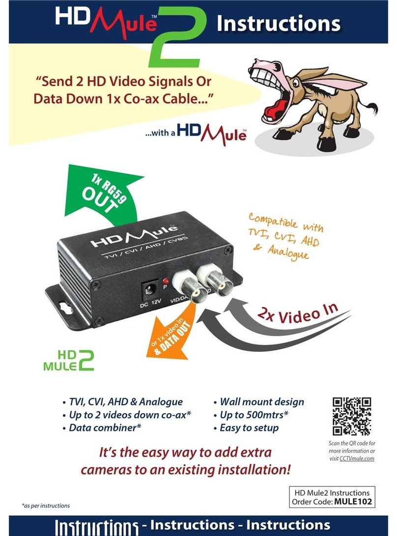 CCTVMule HD MULE 2 instructions