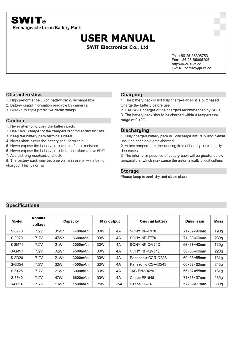 SWIT S-8770 user manual