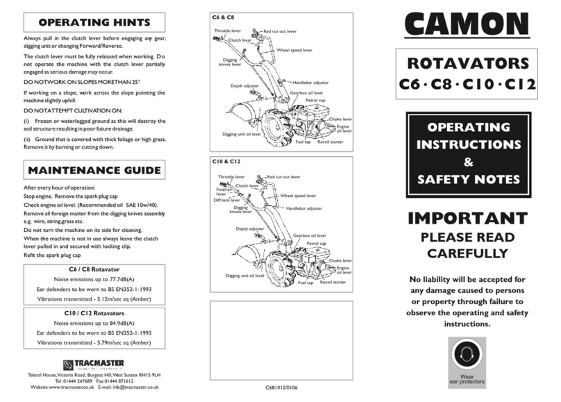 Camon C6 Operating instructions & safety notes