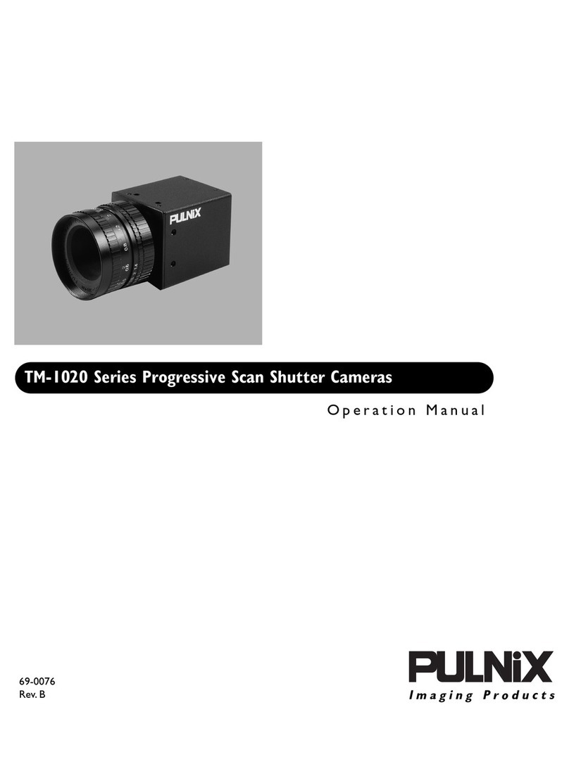 Pulnix TM-1020-15 Operation manuals
