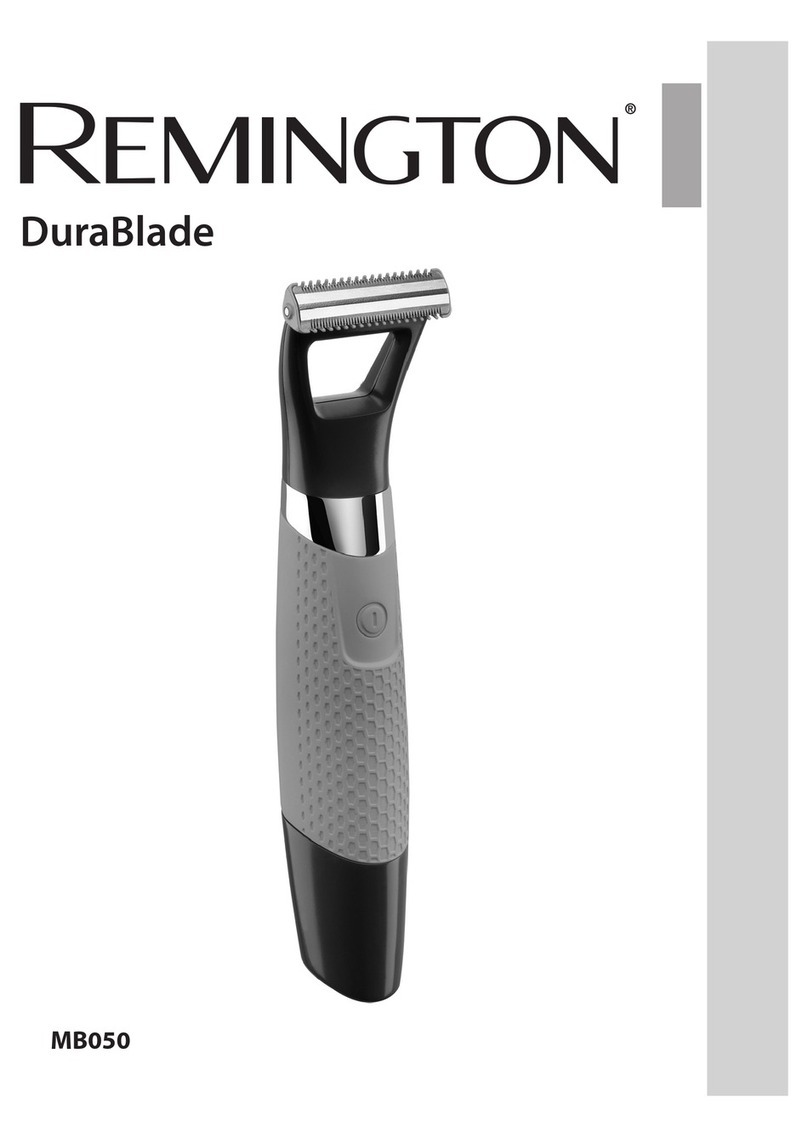 Remington DURABLADE MB050 user guide