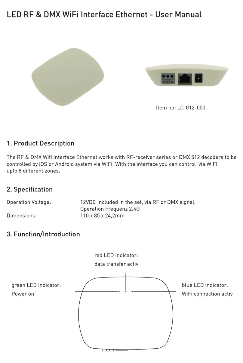 AUTLED LC-012-000 user manual