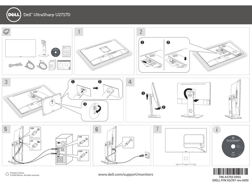 Dell UltraSharp U2717D User manual Dell UltraSharp U2717D User manual