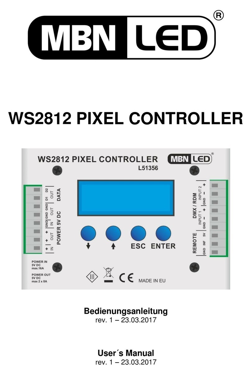 MBNLED WS2812 user manual