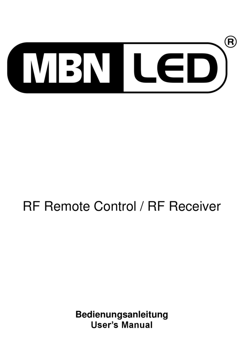MBNLED RF-CH11 user manual