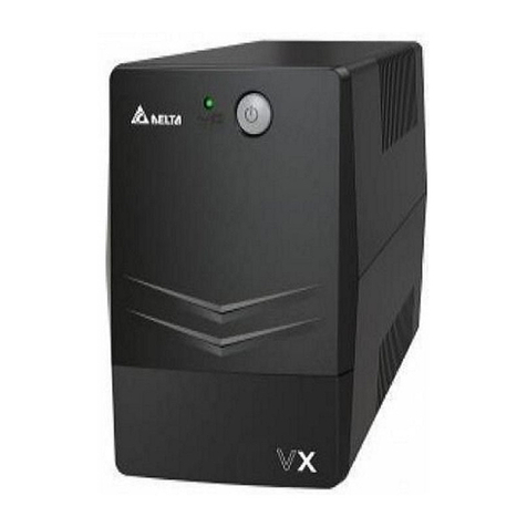 Delta VX 600VA Original operating instructions