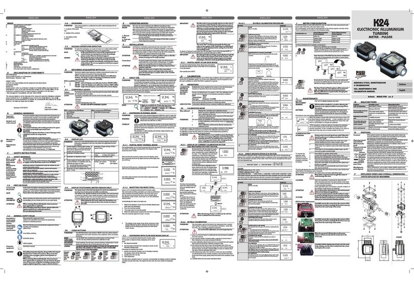 Piusi K24 User manual