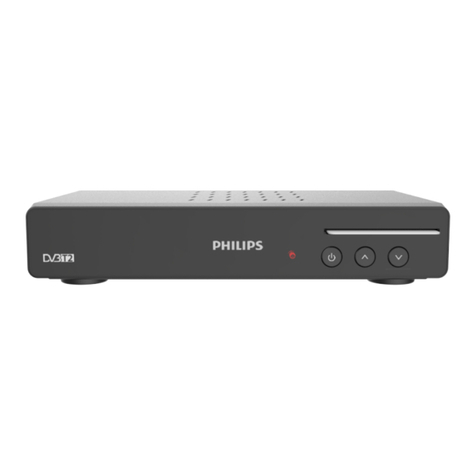 Philips HDTP 8530 User manual