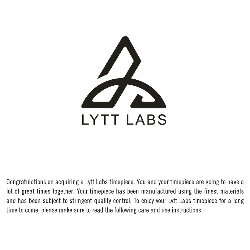 Lytt Labs Inception User manual and care guideline