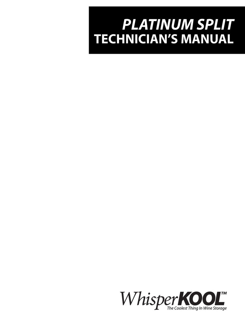WHISPER KOOL Platinum Split 4000 Evaporator User manual