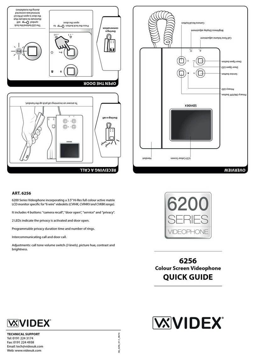 Widex 6256 quick guide