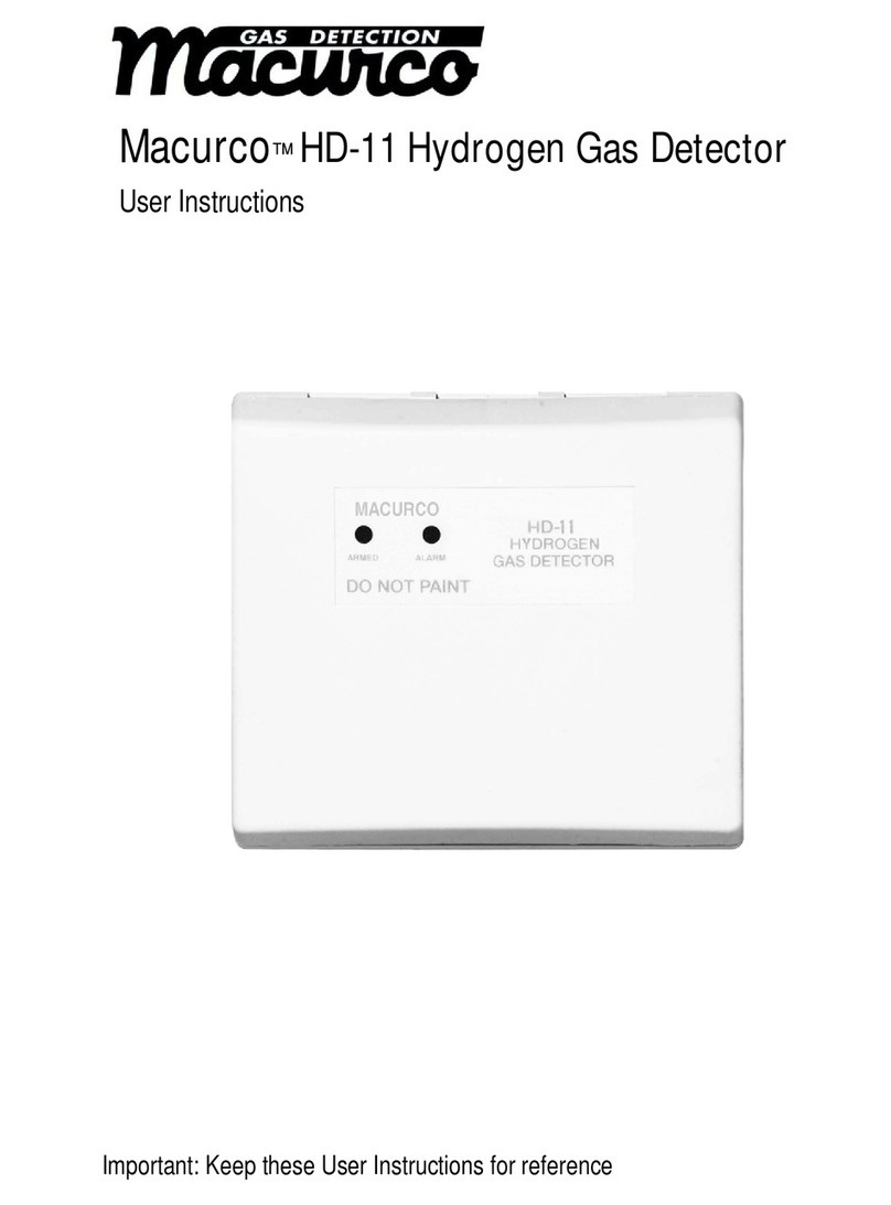Macurco HD-11 User instructions