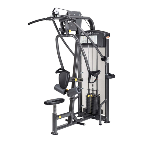 SportsArt Fitness DF-103 owner's manual