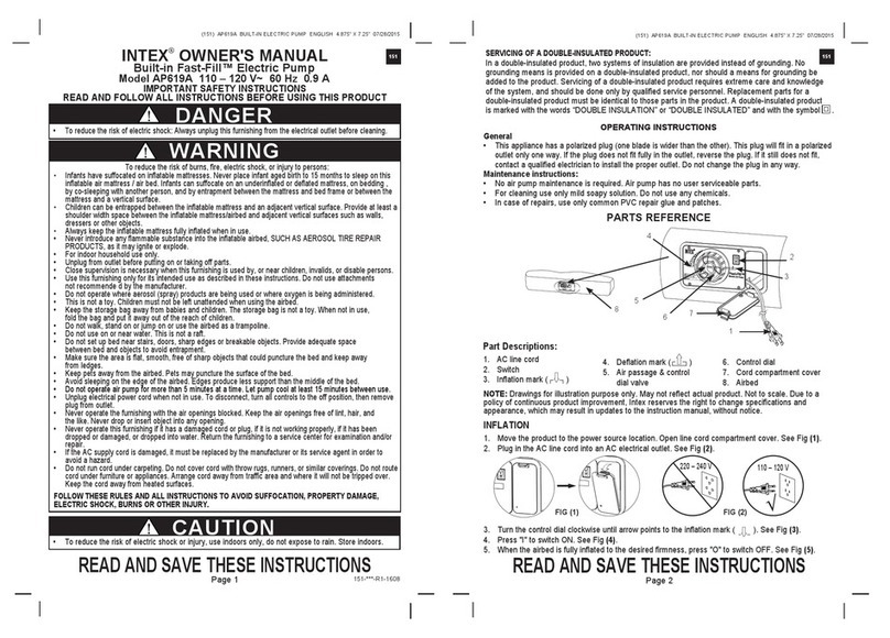 Intex AP619A User manual