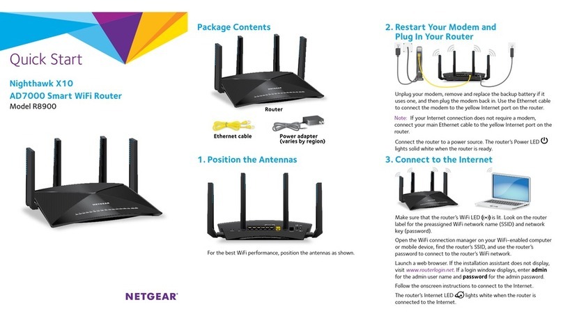 NETGEAR Nighthawk X10 Troubleshooting guide