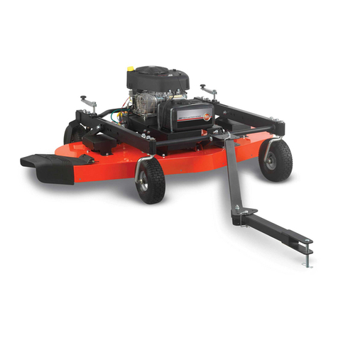 DR Power Mow Pro-44 Quick start guide