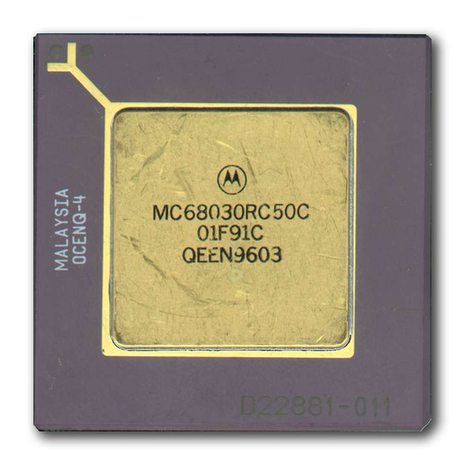 Motorola MC68030 user manual