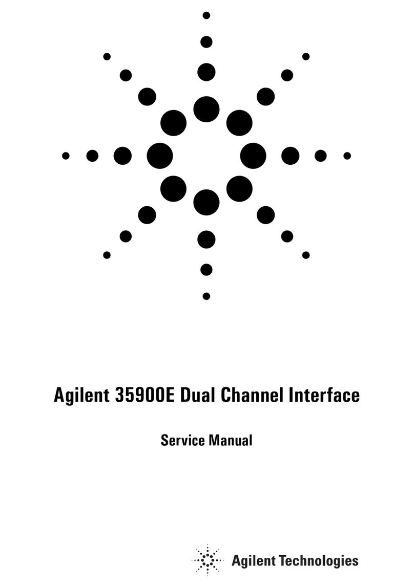 Agilent Technologies Agilent 35900E User manual