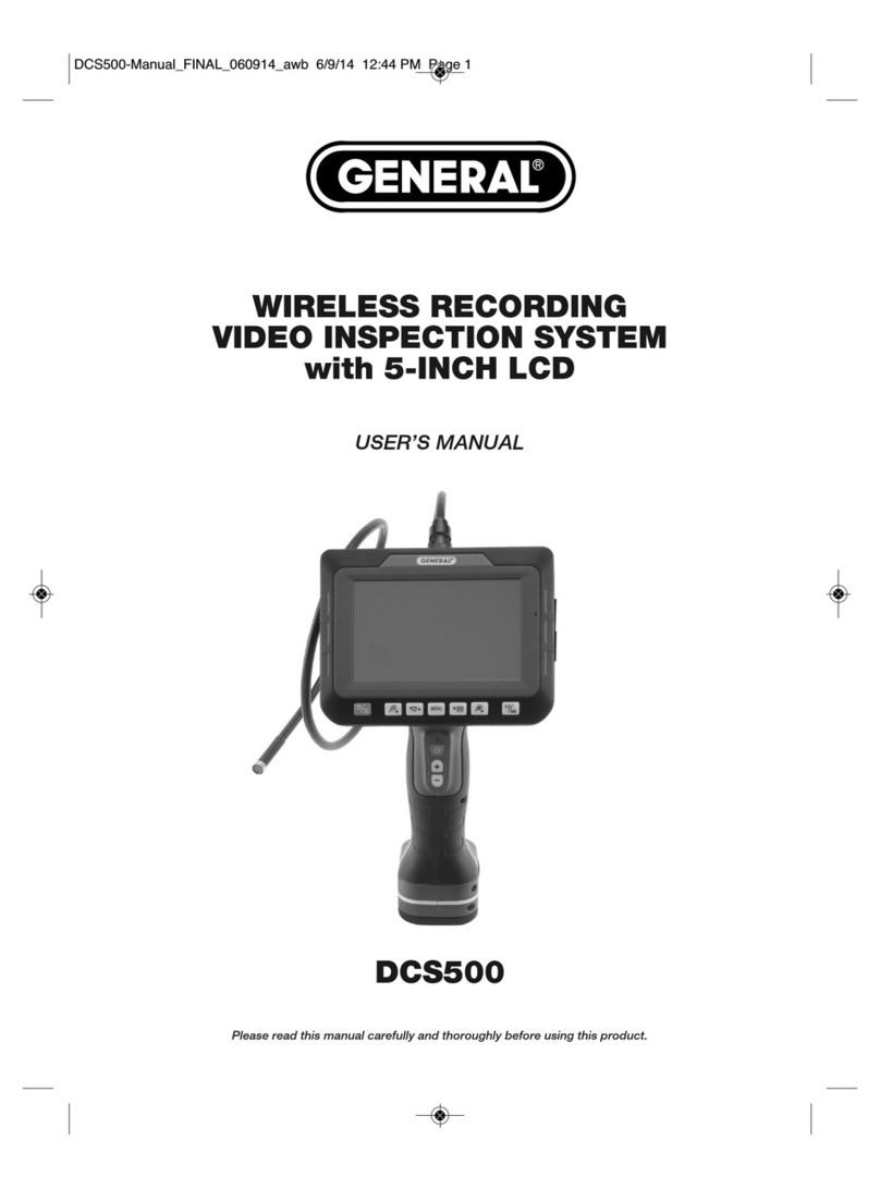 General DCS500 User manual General DCS500 User manual