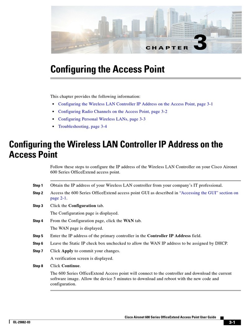 Cisco Aironet 600 Series Configuration guide