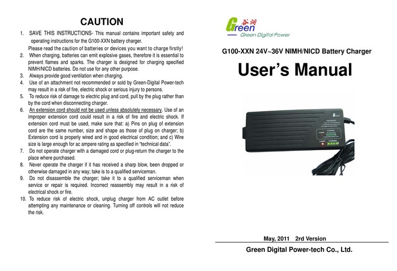 Green Digital Power-tech G100-24N User manual
