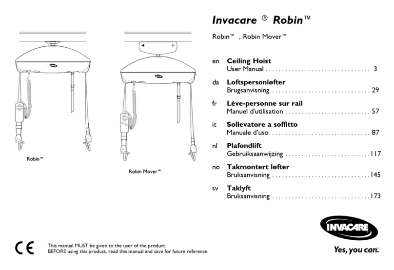 Invacare Robin User manual