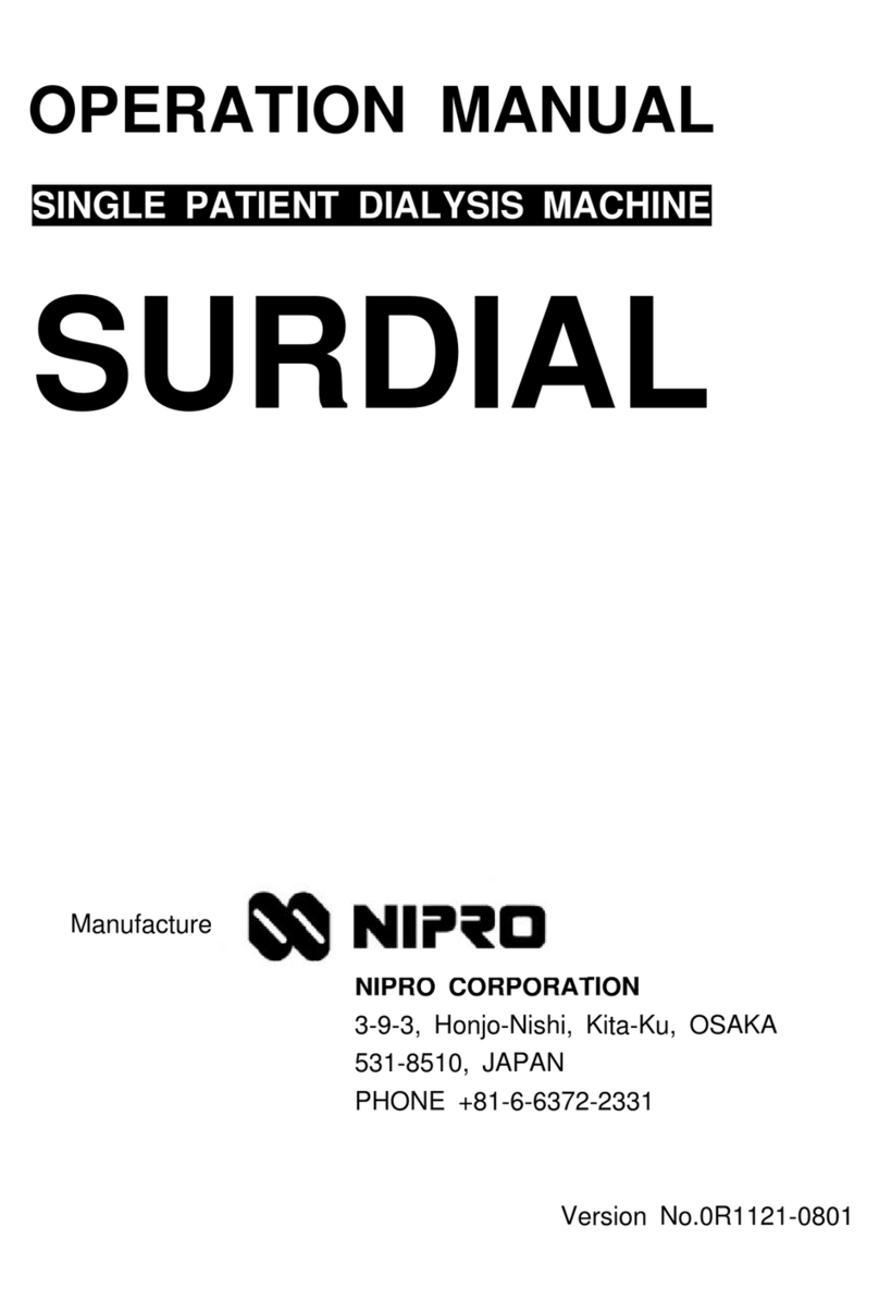 Nipro SURDIAL Installation manual