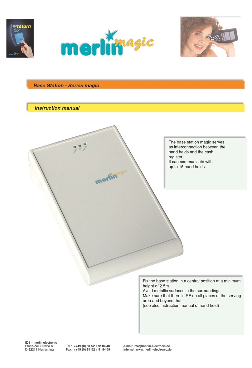 IDS merlin magic instruction manual IDS merlin magic instruction manual