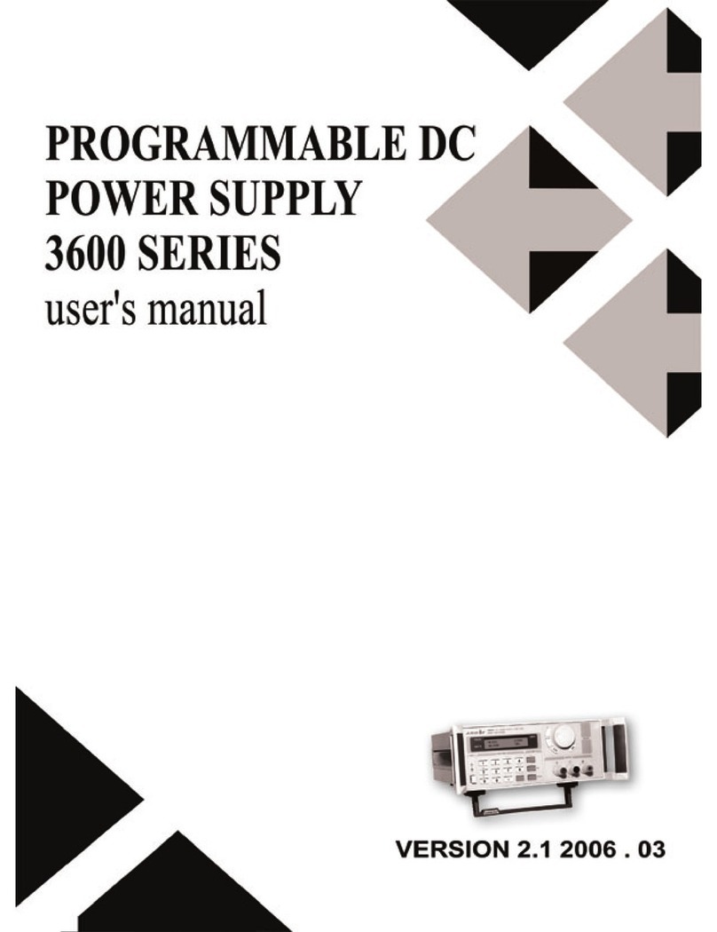 Array electronic 3645A User manual