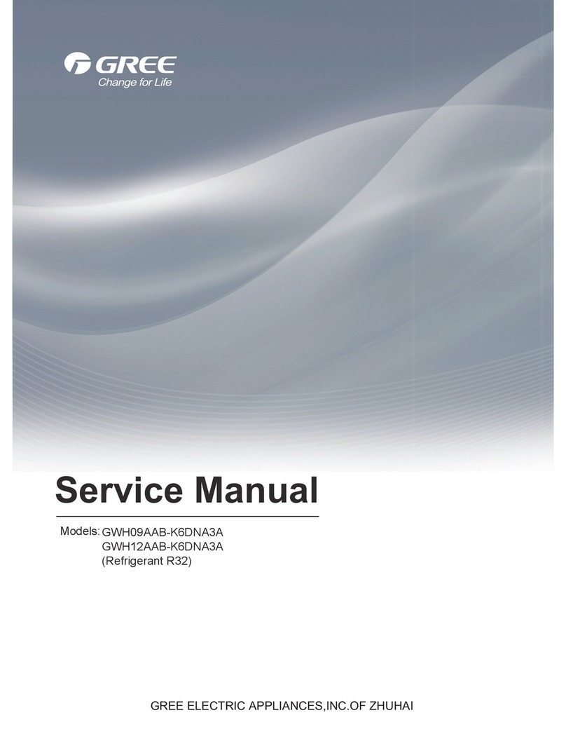 Gree GWH09AAB-K6DNA3A User manual