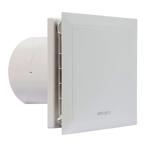 Airflow QT 150T Installation and operating instructions Airflow QT 150T Installation and operating instructions