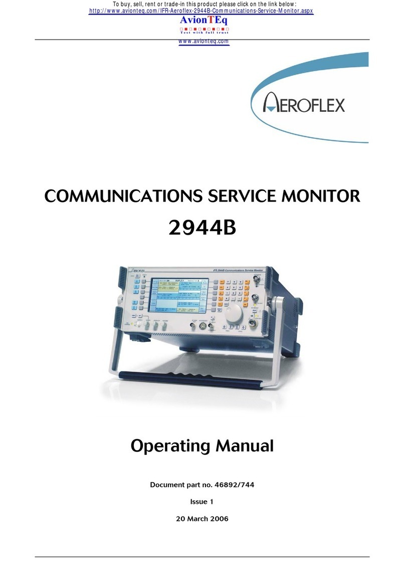 Aeroflex 2944B User manual