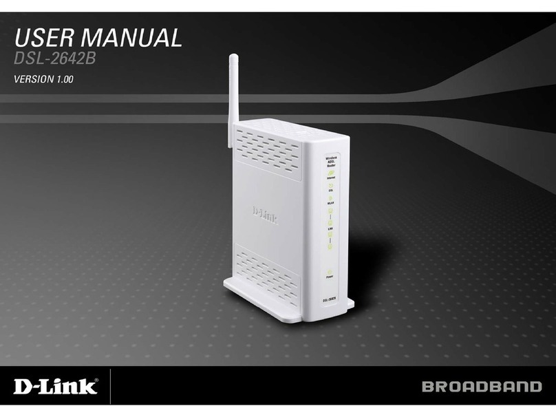 D-Link DSL-2642B User manual
