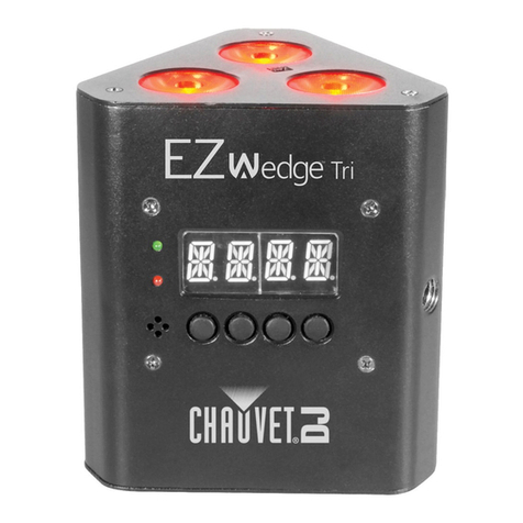 Chauvet EZ WEDGE Tri user manual