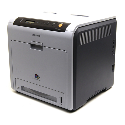 Samsung CLP 610ND - Color Laser Printer User manual