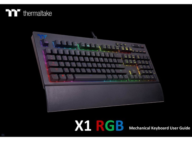 Thermaltake X1 RGB user guide