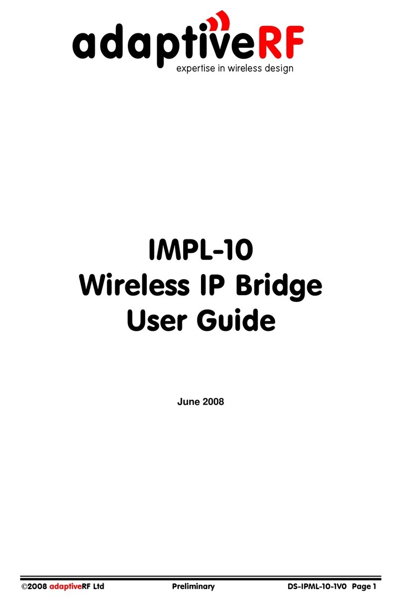 adaptiveRF IPML-10 user guide