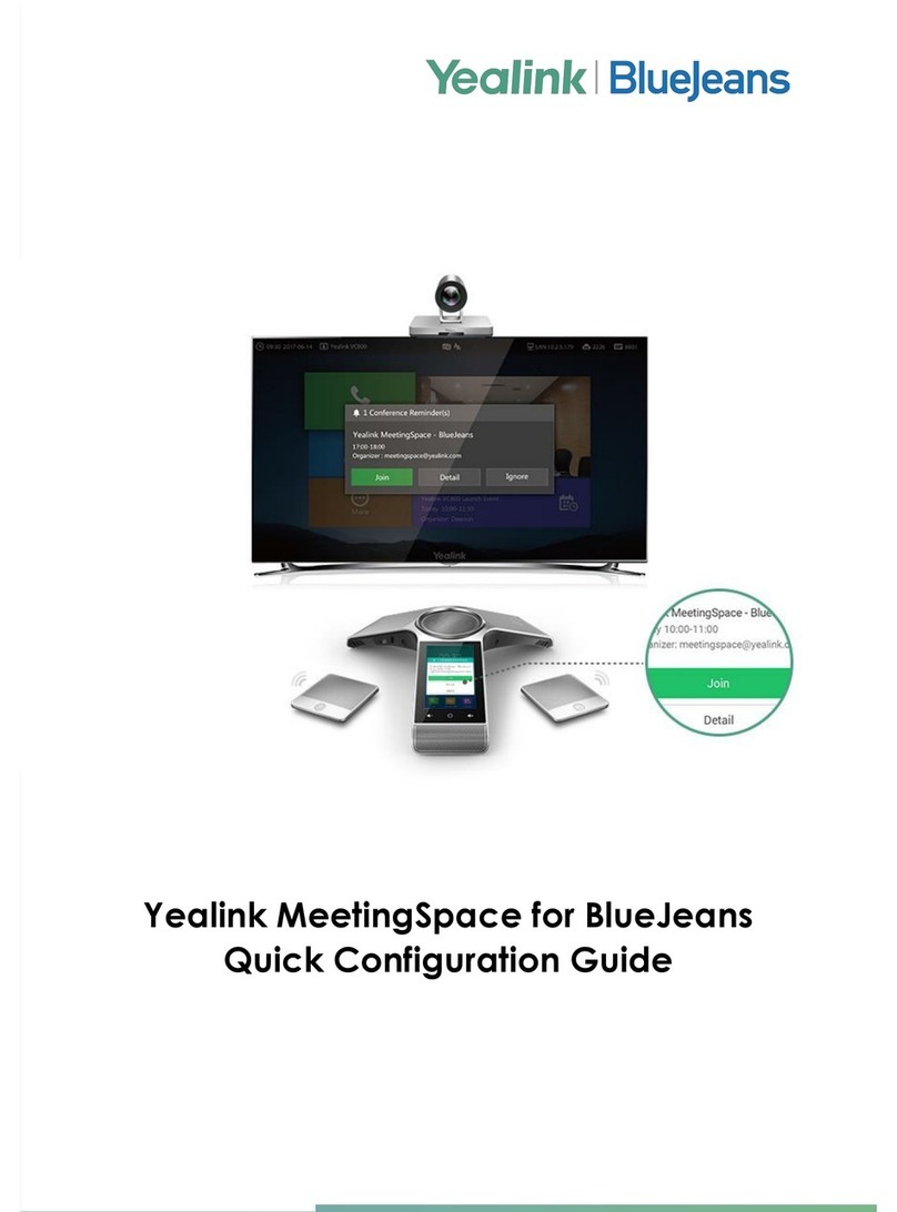 Yealink MeetingSpace VC880 User manual