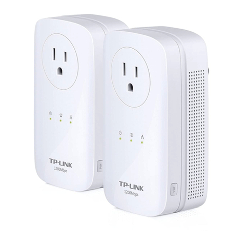 TP-Link AV1200 User manual