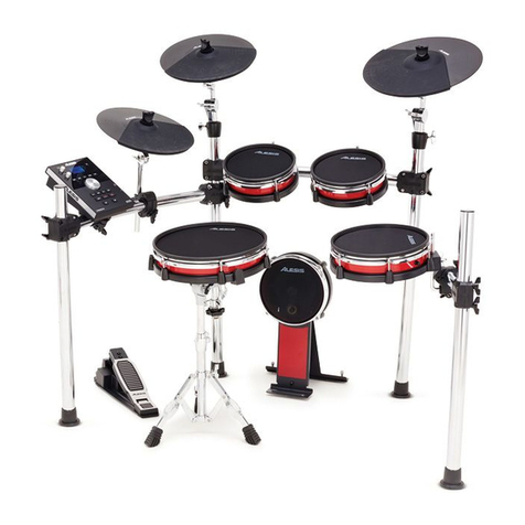 Alesis Crimson Mesh Kit Assembly guide