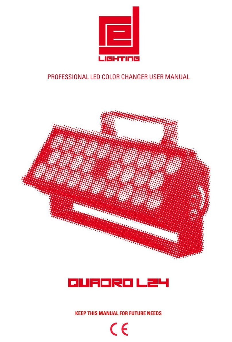 red lighting QUADRO L 24 user manual