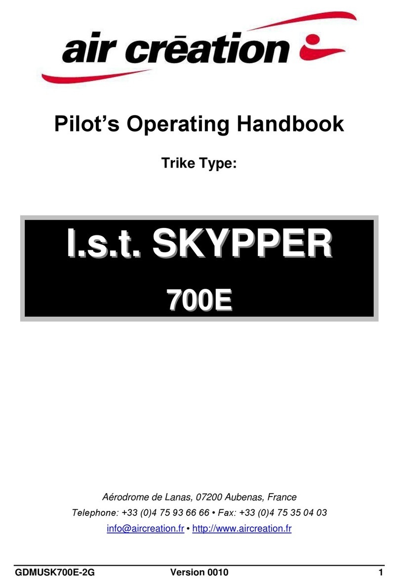 Air Creation l.s.t. SKYPPER 700E Pilot operating handbook