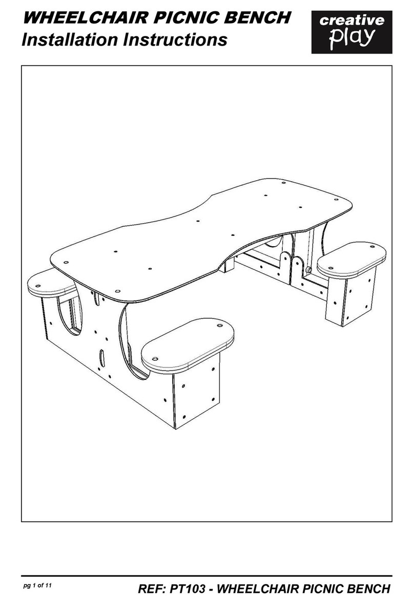 Creative Play PT103 Installation instructions and use Creative Play PT103 Installation instructions and use