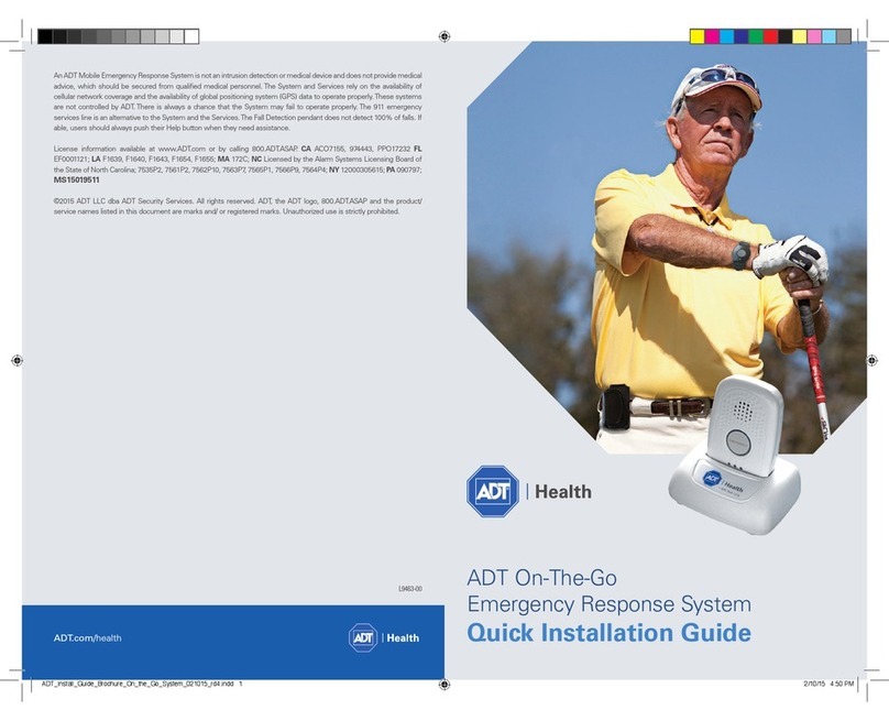ADT On-The-Go User manual